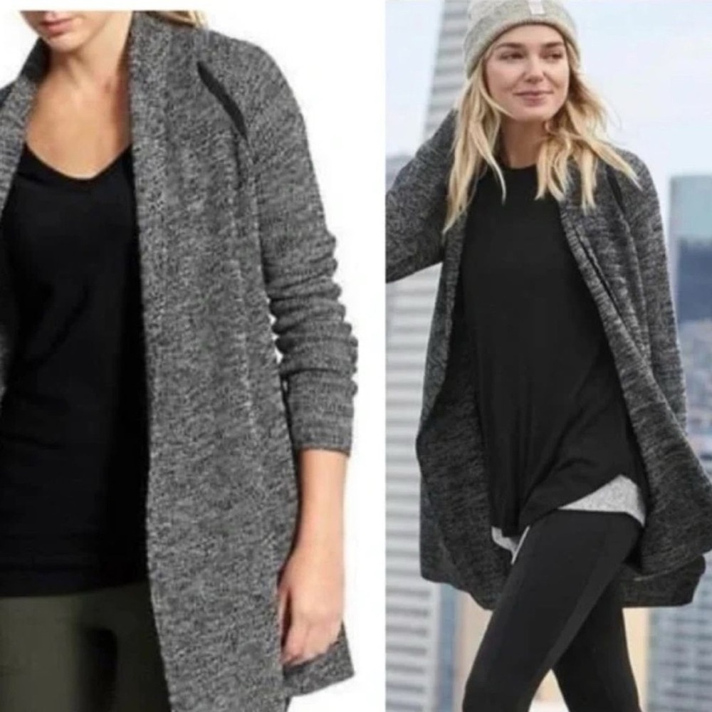Athleta Horizon Wrap Cardigan Sweater